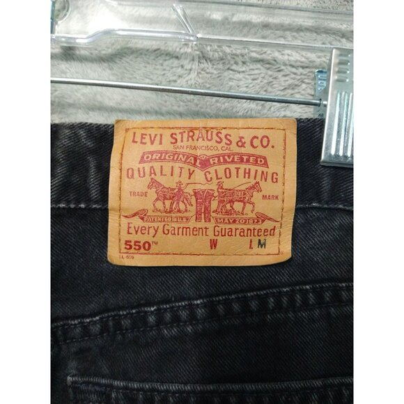 Levi's High Rise Jeans in Dark Gray - Picture 7 of 9